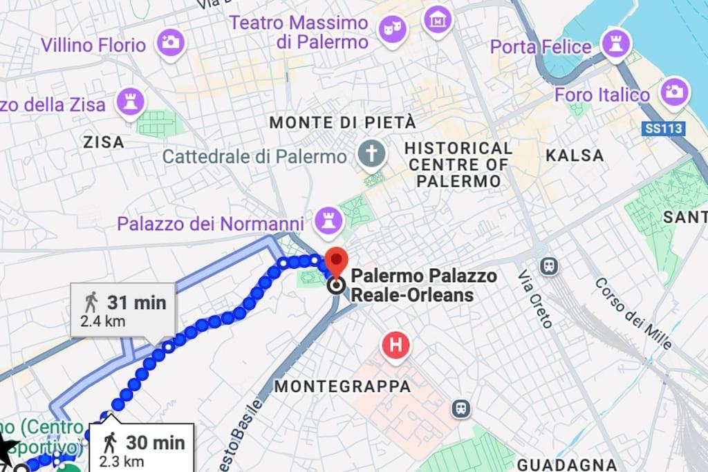 Dolce Sicily A 2Km Dal Centro Apartment Palermo Luaran gambar